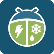 WeatherBug Time & Temp widget