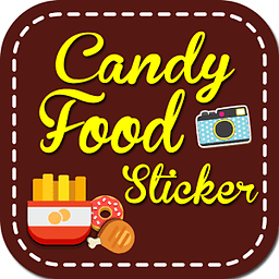 Candy Food Sticker