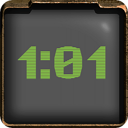 Pip Boy 2000 Clock Widget