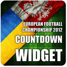 Euro Football Countdown Widget