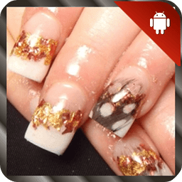 Nail Art Design Gold