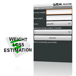 Weight Goal Estimation