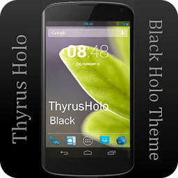 ThyrusHolo Black CM10 Theme