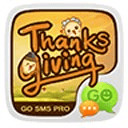 GO SMS Pro Thanksgiving ThemEX