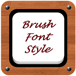 Brush Font Style