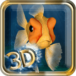 Goldfish Swim In Phone LWP