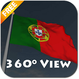 Real Portugal Flag Live Wall