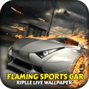 Flaming Sports Car Ripple LWP