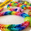 Making Fishtail Rainbow Bracelets Videos