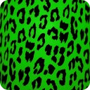 green leopard print