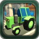 Cartoon City Tractor Parking