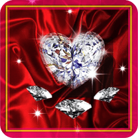 Diamond Heart 3D LiveWallpaper