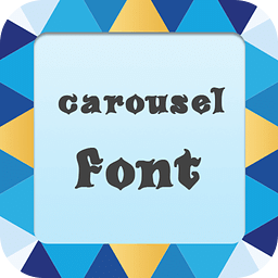 carousel font