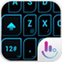 Blue Light Keyboard Theme