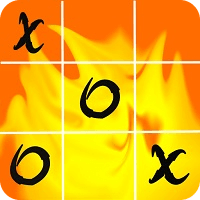 Flaming Tic Tac Toe