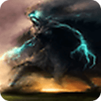 Tornado Demon Live Wallpaper