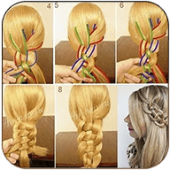 Hairstyles with their hands