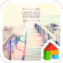 lets go anywhere 도돌런처 테마