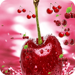 Fallin Cherries Live Wallpaper