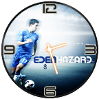 Eden Hazard Clock