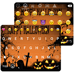 Happy Halloween Emoji Keyboard