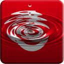 Tunisia flag water effect LWP