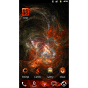 Orange Flame GO theme