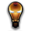 Flashlight Iron Man