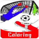 stickman soccer coloring