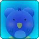 Cute Blue Bird Launcher Theme