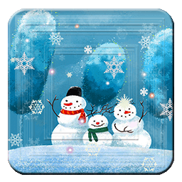 Funny Snowman Happy New Year