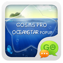 GO SMS Pro OceanStar Popup ThX