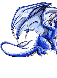 Drag&atilde;o azul HD Widget