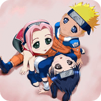 Baby Naruto Team 7 HD LW