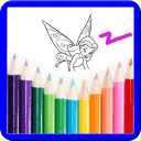 Fairy Princess Coloring - Kids