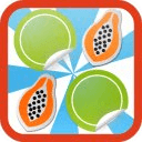 Farm Fruits Sticker Splash