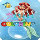 Ariel Princess Coloring Game