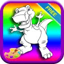 Dinosaurs Kids Coloring Book