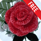 Easy Crochet Rose Flower