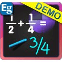 Blackboard Math: Fraction Demo