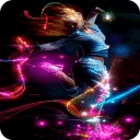 Electric Dancer Live Wallpaper