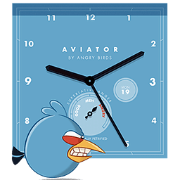 愤怒的小鸟表盘:Angry Birds Aviator