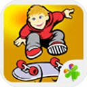 Crazy Skater Go Launcher Theme