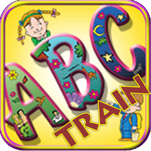 ABC Train Letters 3D