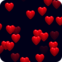 Hearts 2D Live Wallpaper