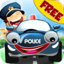 Fun Police Car Kids Race