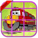 Trains Puzzles games‏