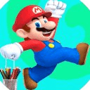 Drawing Step by Step Mario