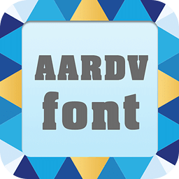 Aardv font