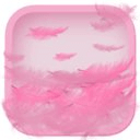Pink Feather Live Wallpaper